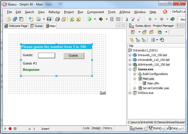 IntraWEB 15.0.21 源码 For Delphi 12.1-Delphi 大神网