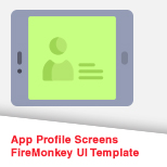 App Profile Screens 1.0-Delphi 大神网